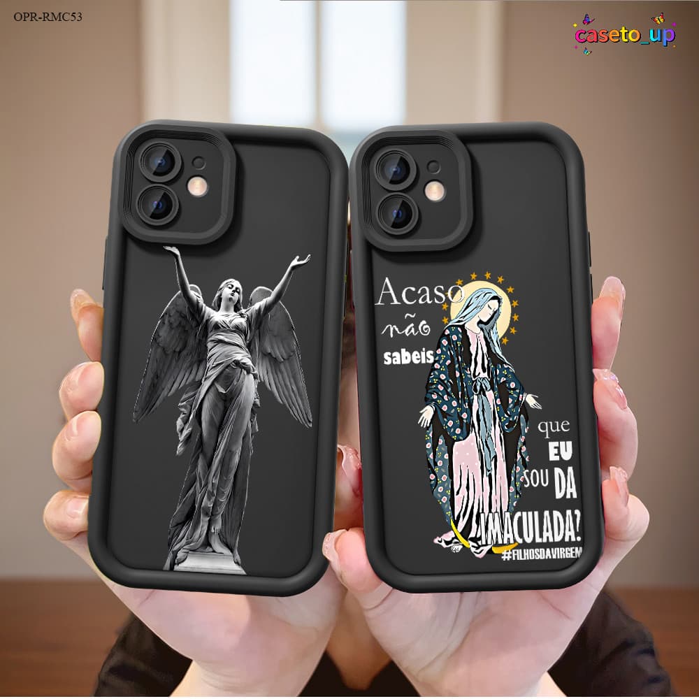 Capinha de Silicone Preta Para Realme C85 C73 C75 C71 C53 C55 C51 C35 C61 C63 C67 C75X 4G 5G Capa de Celular TY7122
