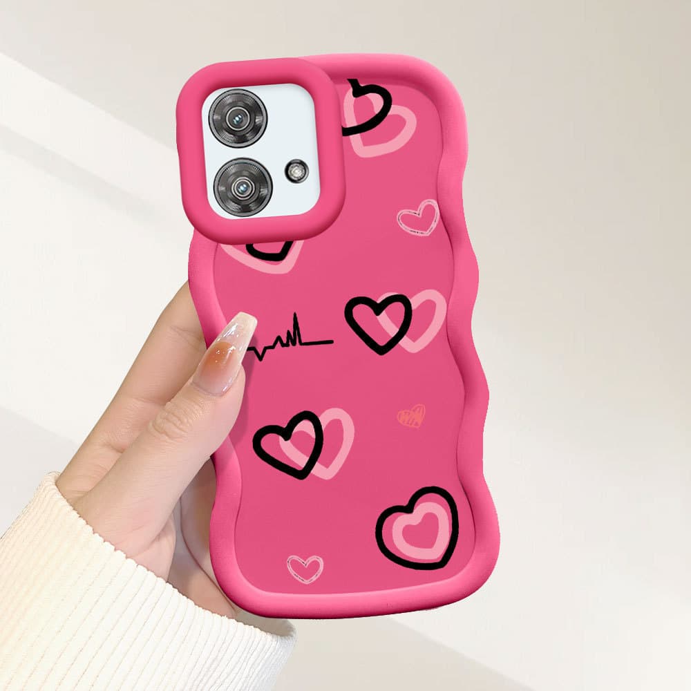 Capinha Para Motorola Moto Edge 40 Neo 5G Capa De Silicone Macio Capinhas Case 0208 MKL