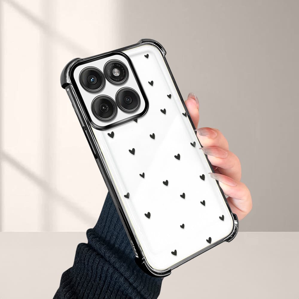 Capa Para Motorola Moto Edge 60 Fusion 5G Capinha De Celular Macia Case Transparente Anti Choque TPU Caso 0476 FS