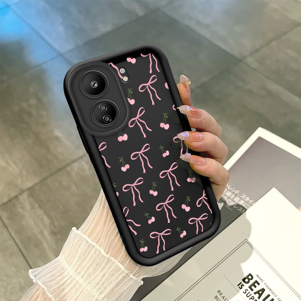 Capinha Para Xiaomi Redmi 13C Poco C65 Case Normal Capa De Celular Preto Macio Silicone 6190 TYB