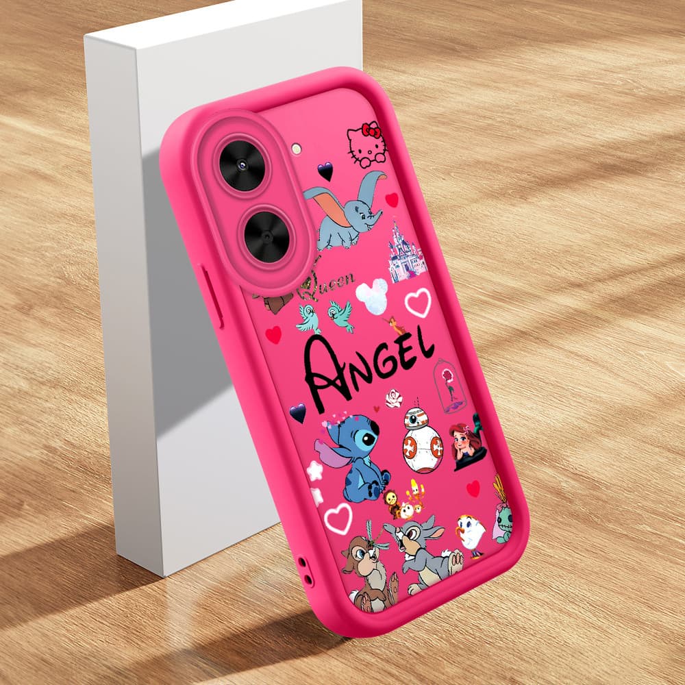 Capinha De Macia Silicone Capa Para Xiaomi Redmi A5 4G Capas Fofo Rosa Case Capinhas TY 2275