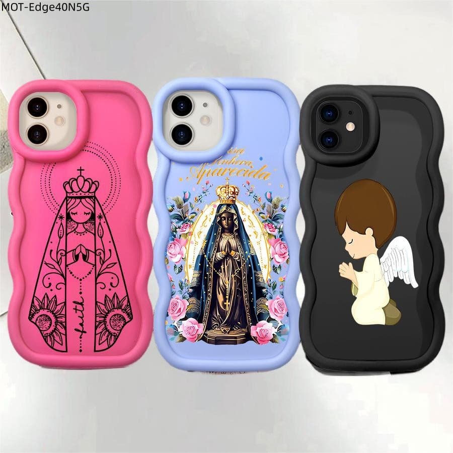 Capa Para Motorola Moto Edge 70 60 40 50 Fusion Plus Pro Neo 5G Capinha Silicone Macia Celular Protetora Case 0143 MKL