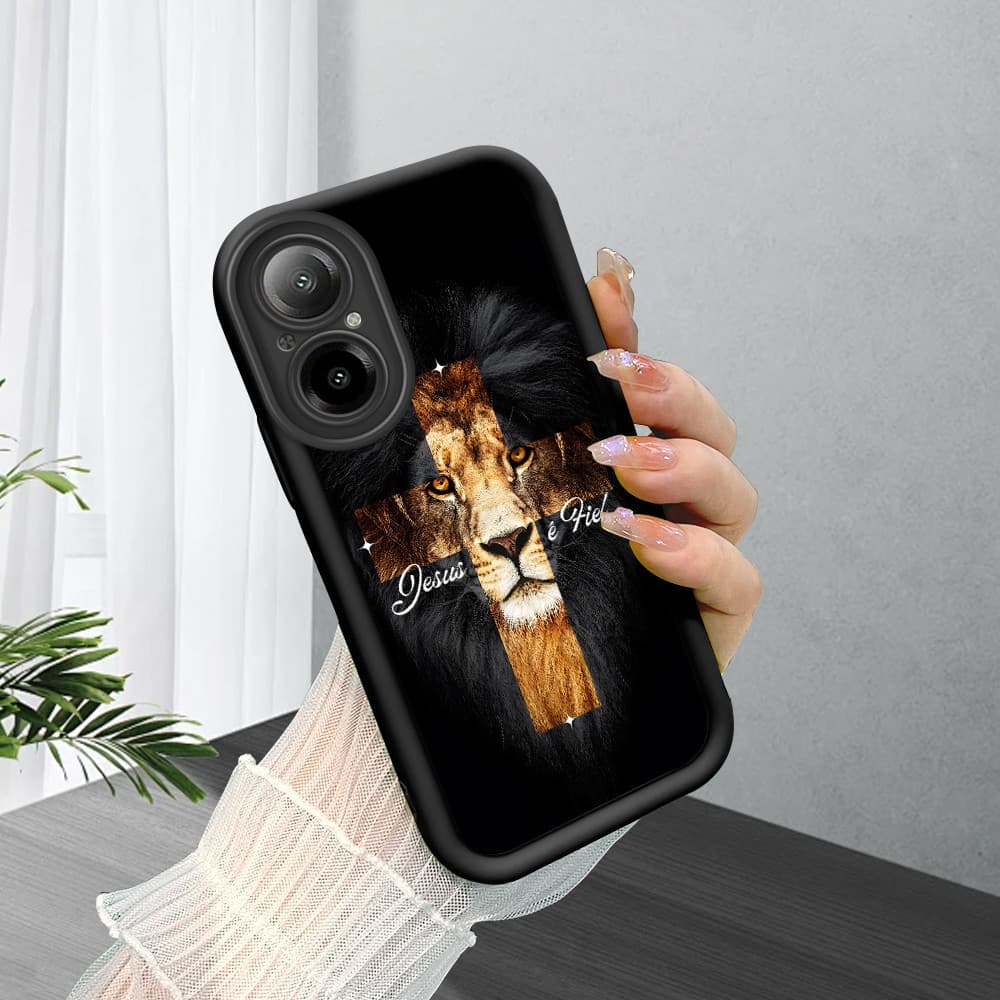 Capinha Estilo Minimalista Para Realme C67 4G Capa de Celular TY7117