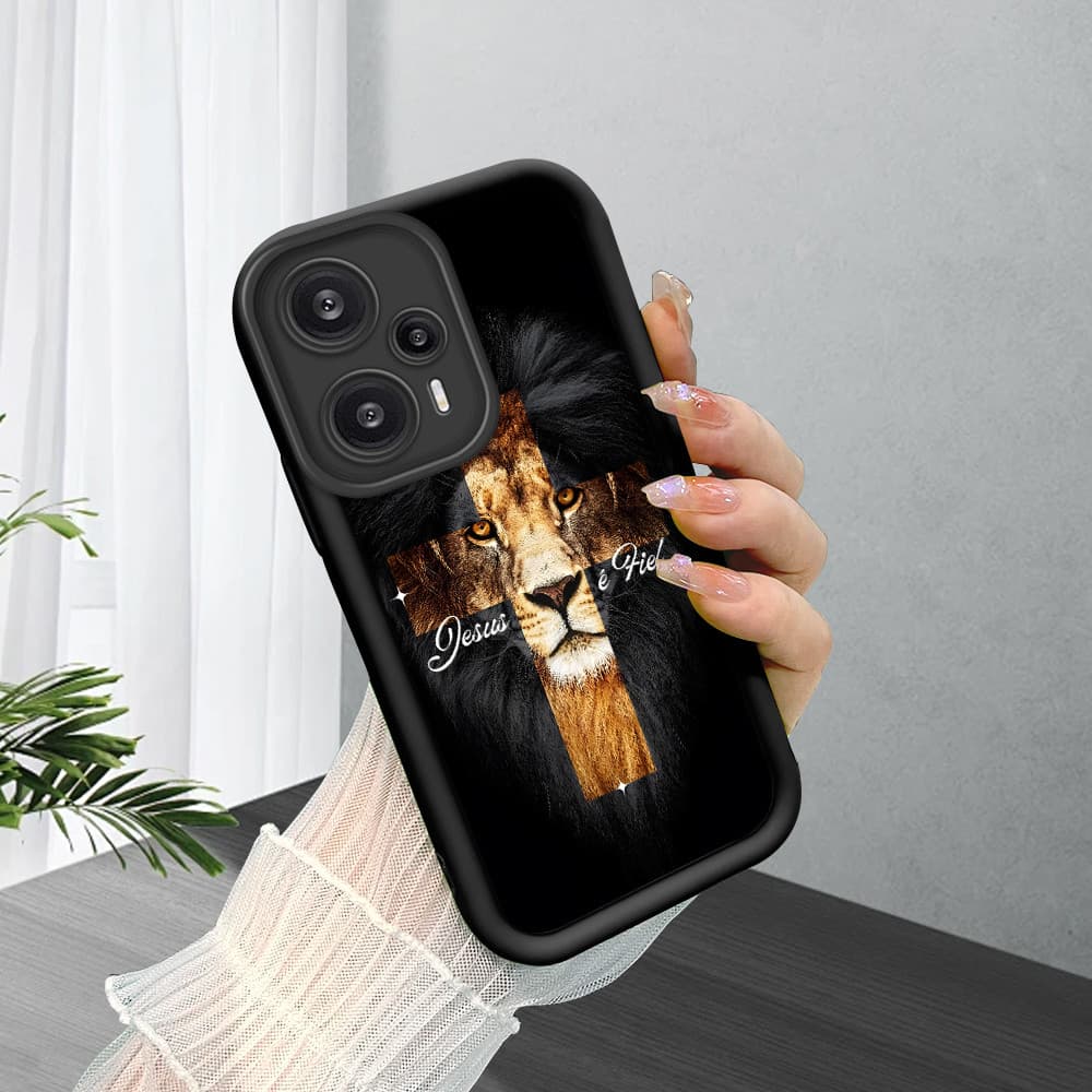 Capinha Estilo Minimalista Para Xiaomi Poco F5 Redmi Note 12 Turbo 5G Capa de Celular TY7117
