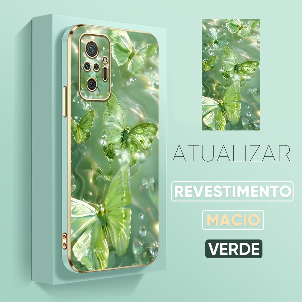Capinha Macia Soft Silicone Anti choque Protetora Para Xiaomi Redmi Note 10 Pro Case De Celular DD2127