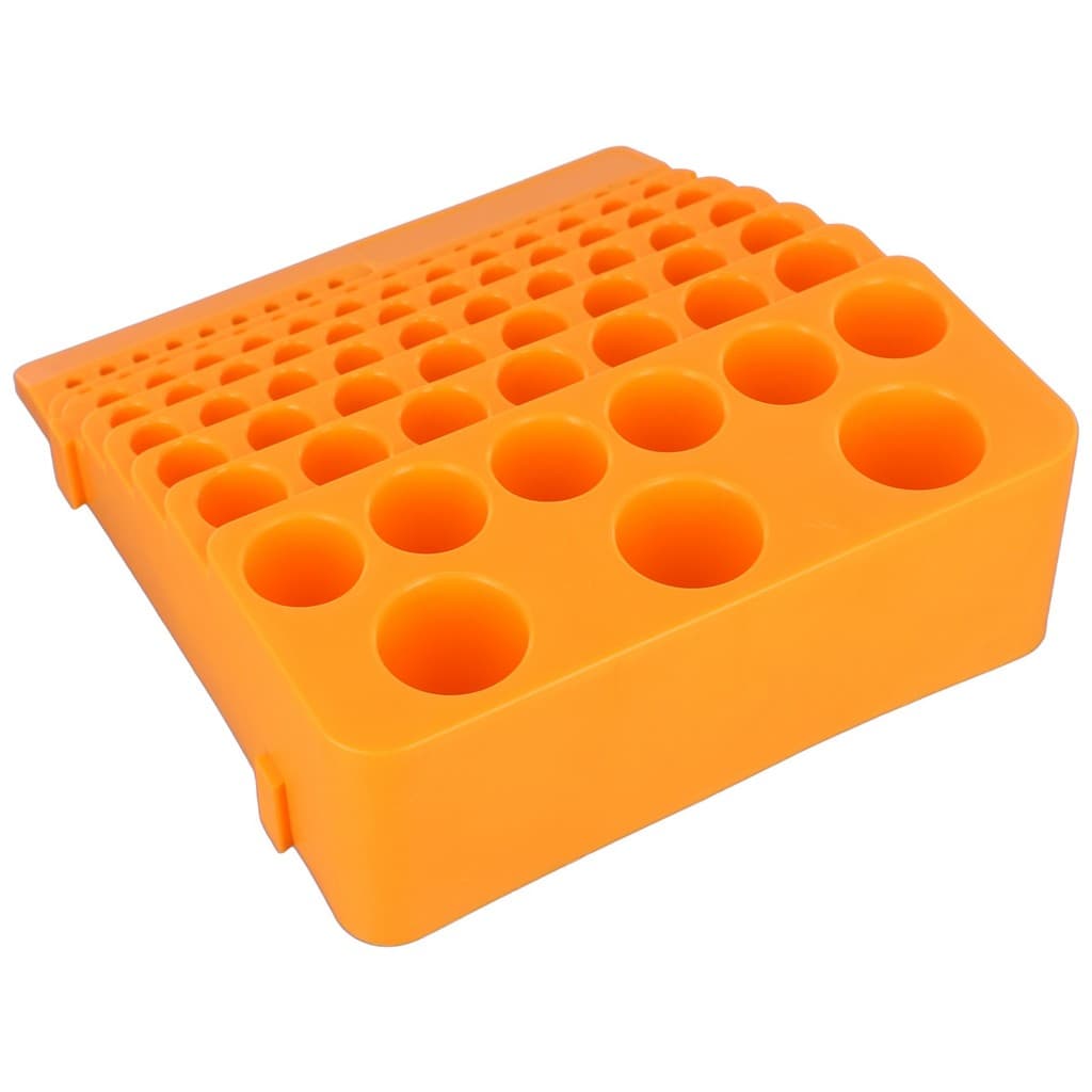 [qkc] 84 Furos Para Armazenamento De Ferramentas Caixa Fresagem CNC Acessórios Organizador De Rack De Colocação
