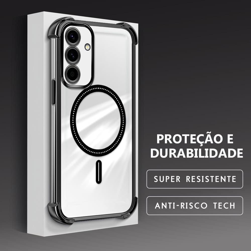 Capinha Anti-Queda Transparente Para Samsung Galaxy A56 A36 5G Capa De Celular Macia Design Minimalista FS0842