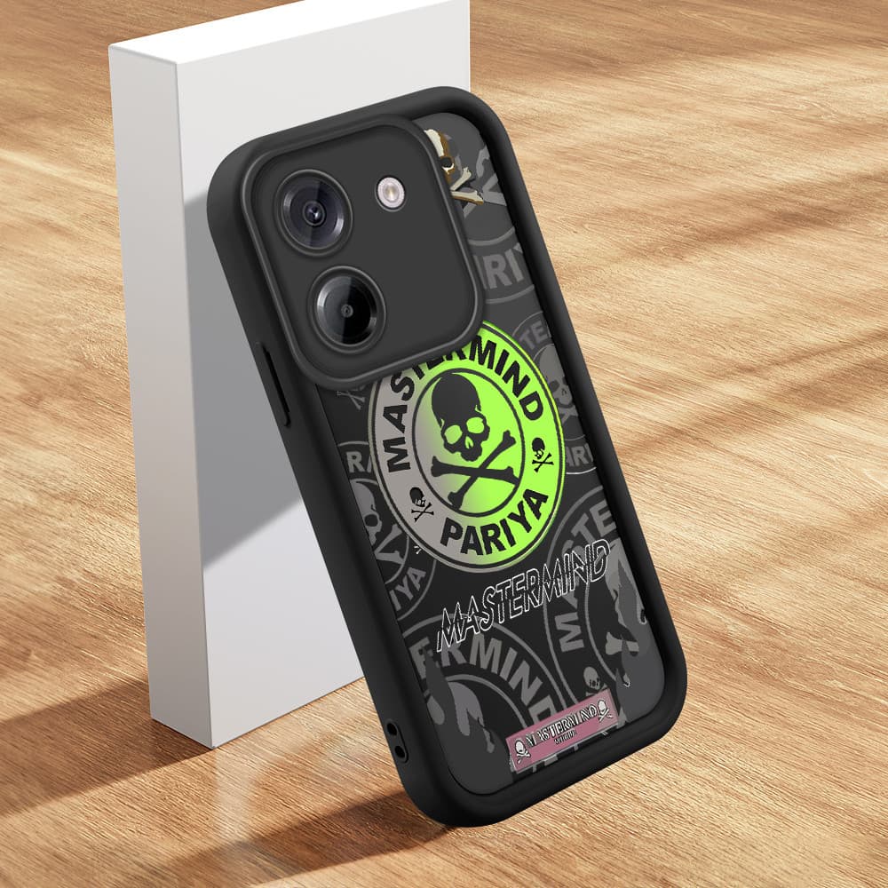 Capinha De Celular Silicone Macio Para Xiaomi Poco M7 Pro 5G Capa Protetora Preto Case 7396 TYB