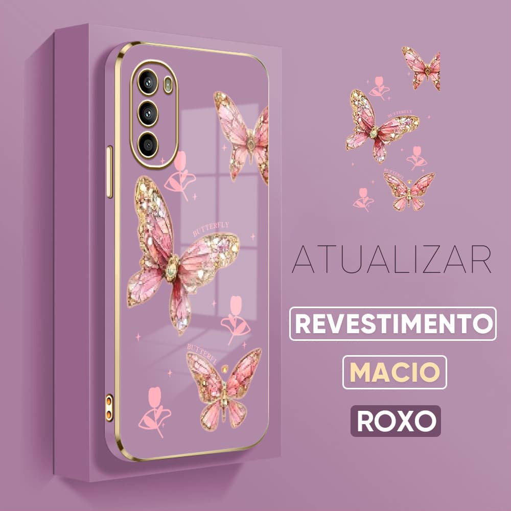 Capinha Para Samsung Galaxy A17 A26 4G 5G Capa Borboleta Bonita De Celular 1958