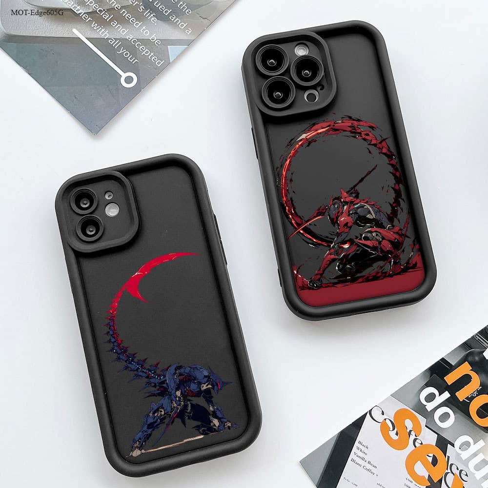 Capinha Estilo Anime Anti-Choque Para Motorola Moto Edge 60 40 50 Fusion Neo 5G Capa De Celular Macia TY7794
