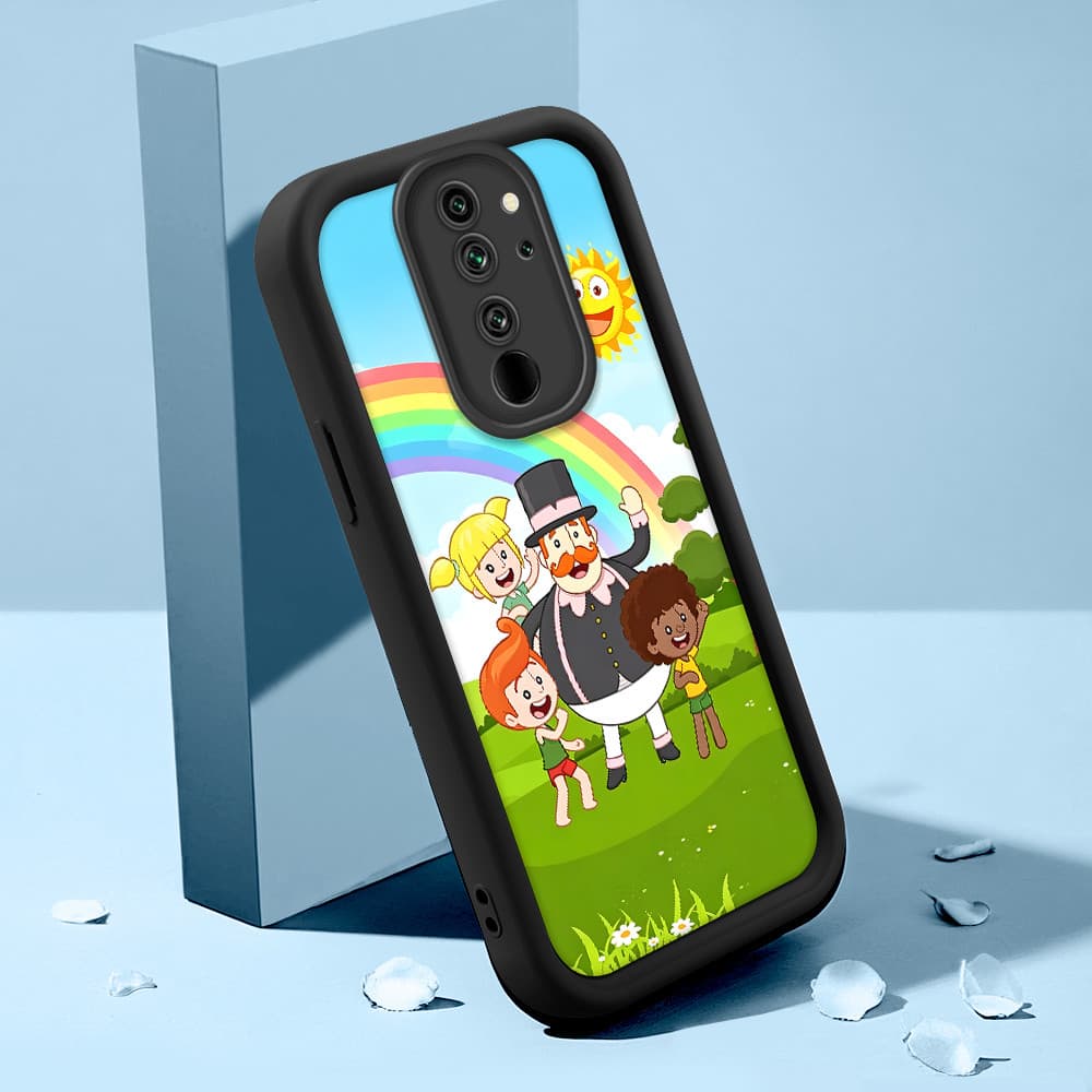 Capinha De Celular Silicone Macio Para Xiaomi Redmi Note 8 Pro Capa Protetora Preto Case 7640 TYB