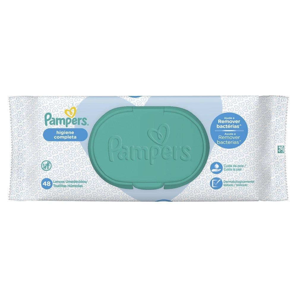 Lenços Umedecidos Pampers Higiene Completa 48un
