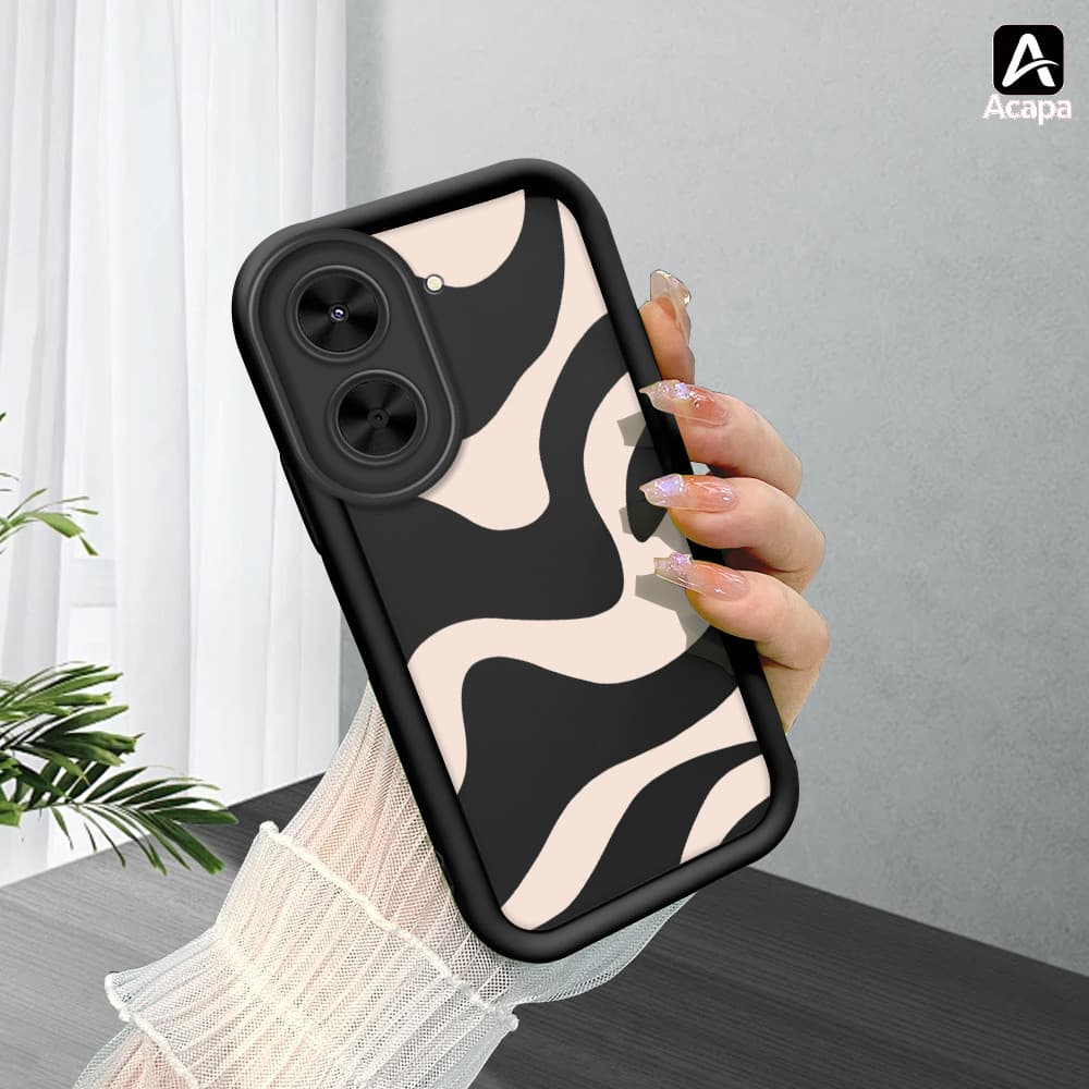 Capinha Para Xiaomi Redmi A5 4G Capa De Celular Macio Silicone Preta Proteção Case BTY 5549