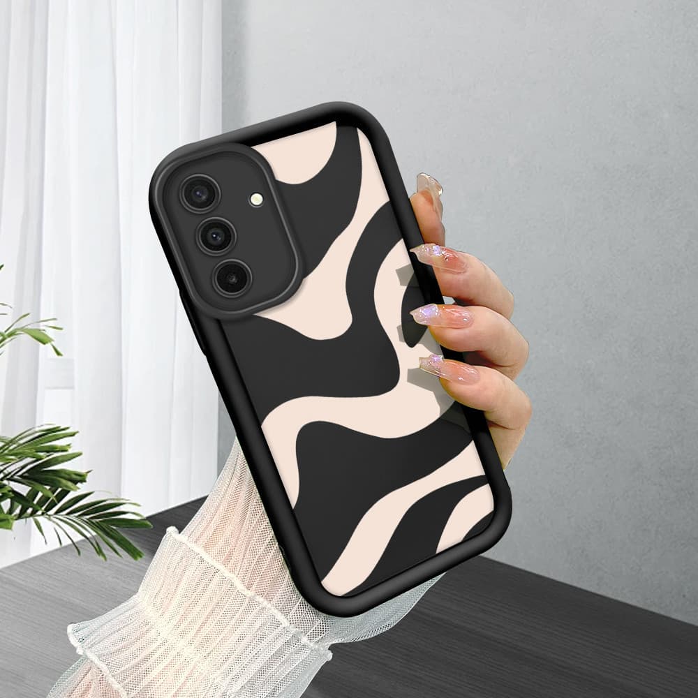 Capinha Para Samsung Galaxy A17 A26 4G 5G Capa De Celular Macio Silicone Preta Proteção Case BTY 5549