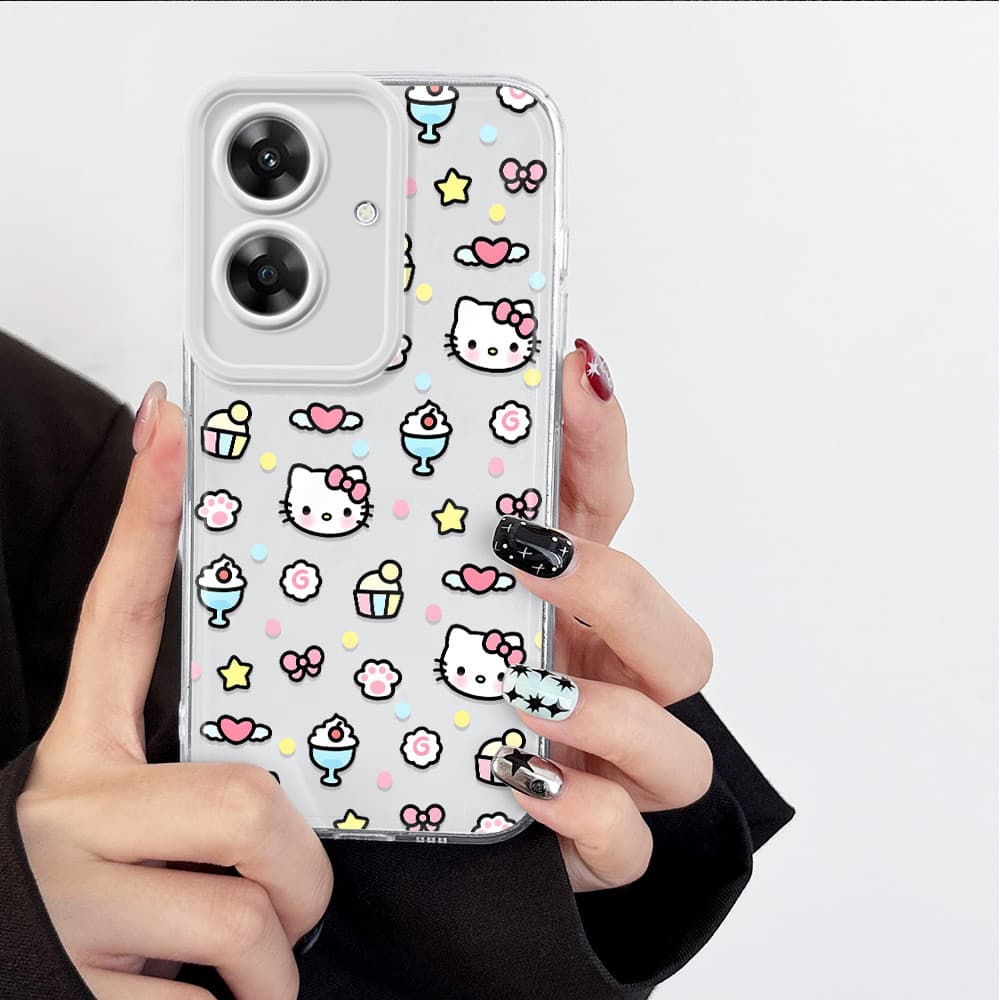 Capinha De Celular Silicone Macio Transparente Para Realme Note 60 60X Capa Normal Proteção Case 0237 TSY