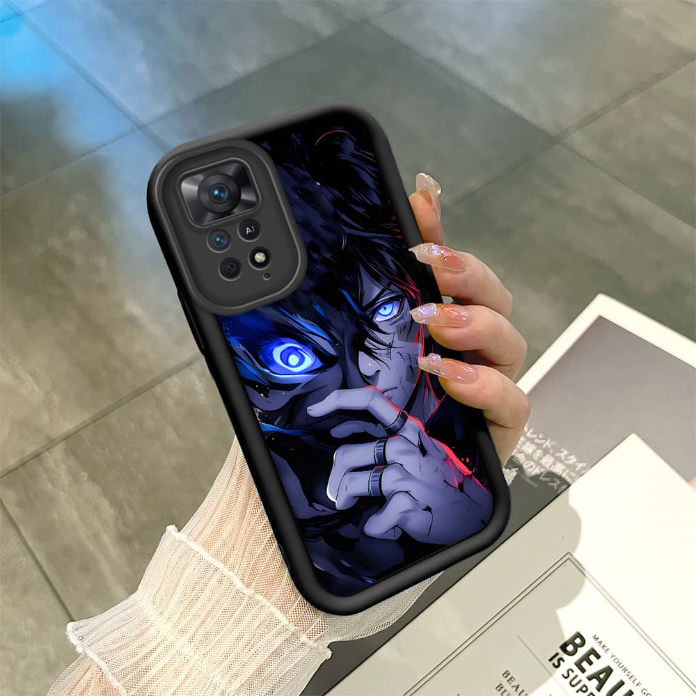 Capinha De Celular Silicone Macio Para Xiaomi Redmi Note 11 12 Pro 4G 5G Capa Protetora Preto Case 7405 TYB