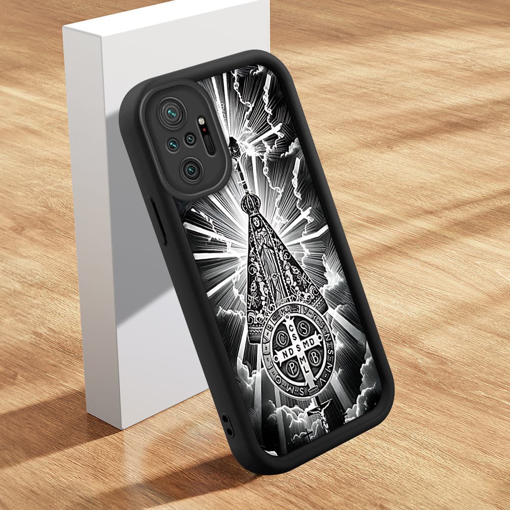 Capinha Para Xiaomi Redmi Note 10 Pro Capa De Celular Macia Silicone Protetora Preta Case BTY 8038