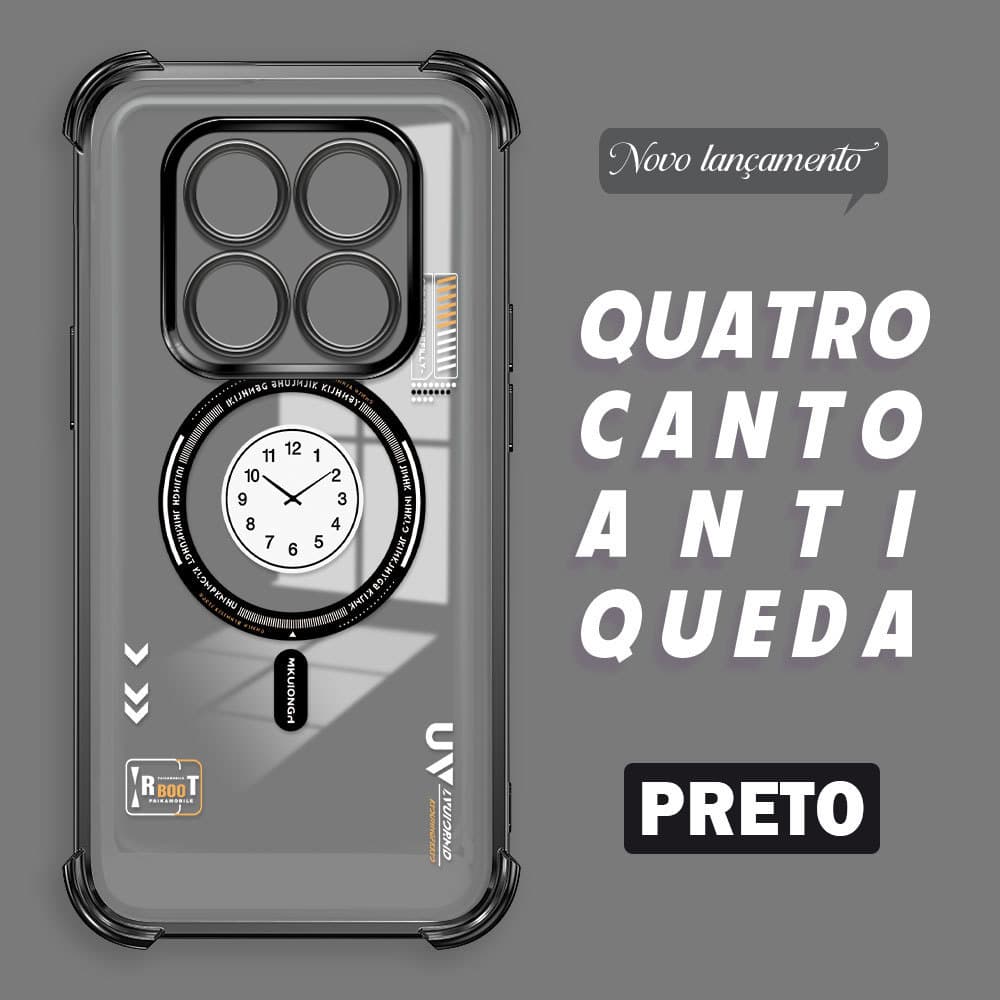Capinha Para Xiaomi Redmi Note 15 Pro 5G Capa De Celular Case Macia Anti Choque Transparente Protetora FS 0793