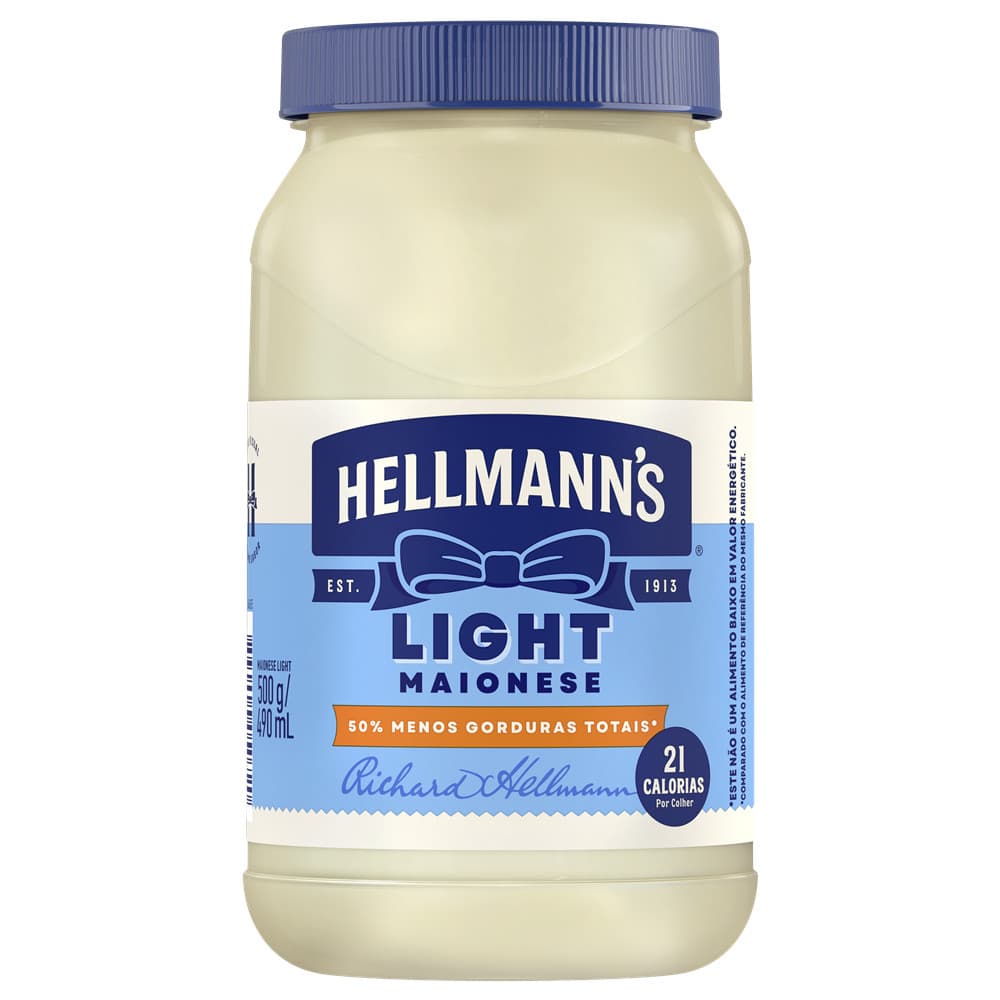 Maionese Light Cremosa e Saborosa 500g