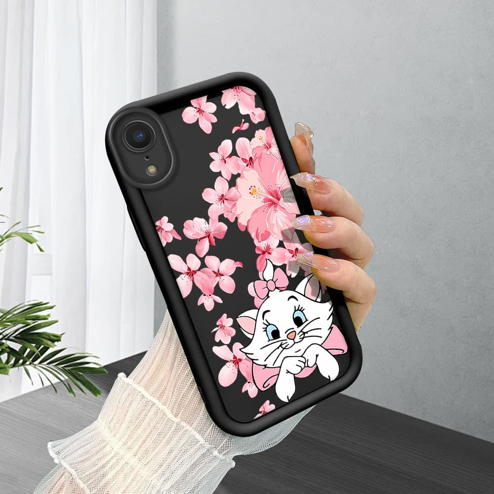 Capinha De Celular Silicone Macio Para iPhone XR Capa Protetora Preto Case 7719 TYB