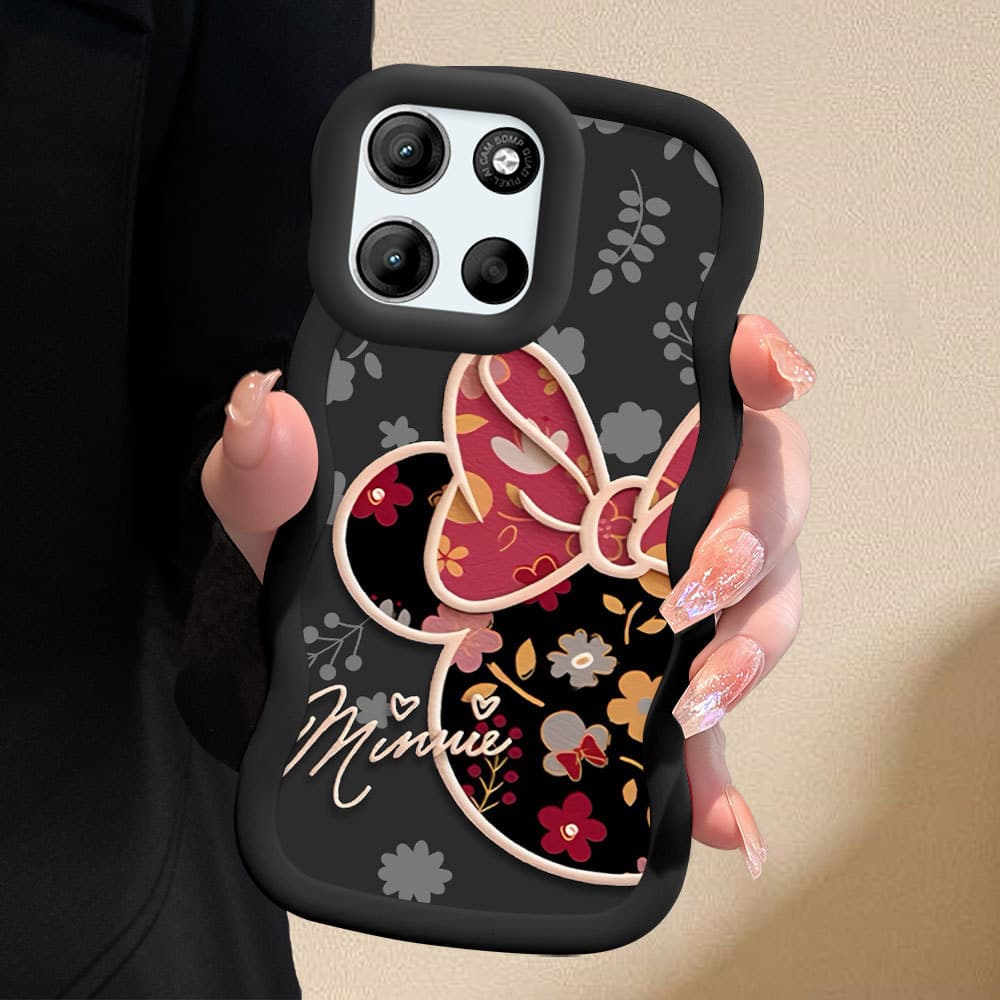 Capa Padrão Fofo Para Motorola Moto G15 G17 Capinha Macia De Silicone Celular 0376 MKL