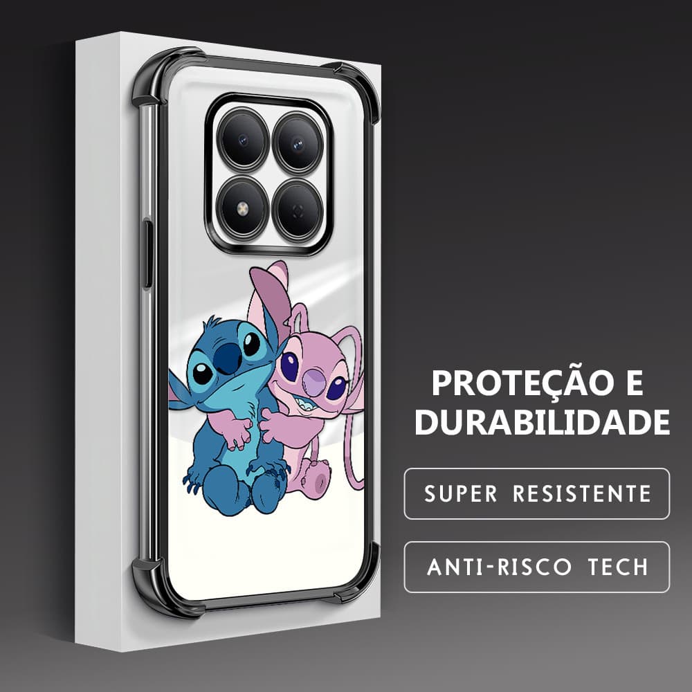 Capinha Capa Anti Impacto Transparente Luxo Para Xiaomi Redmi Note 15 Pro 5G Case De Celular SJ 0027