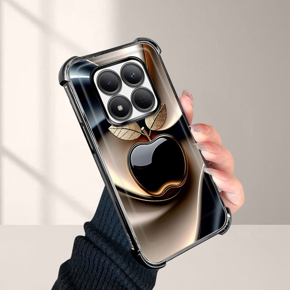 Capinha Anti-Queda Transparente Para Xiaomi Redmi Note 15 Pro 5G Capa De Celular Macia Luxo FS1055