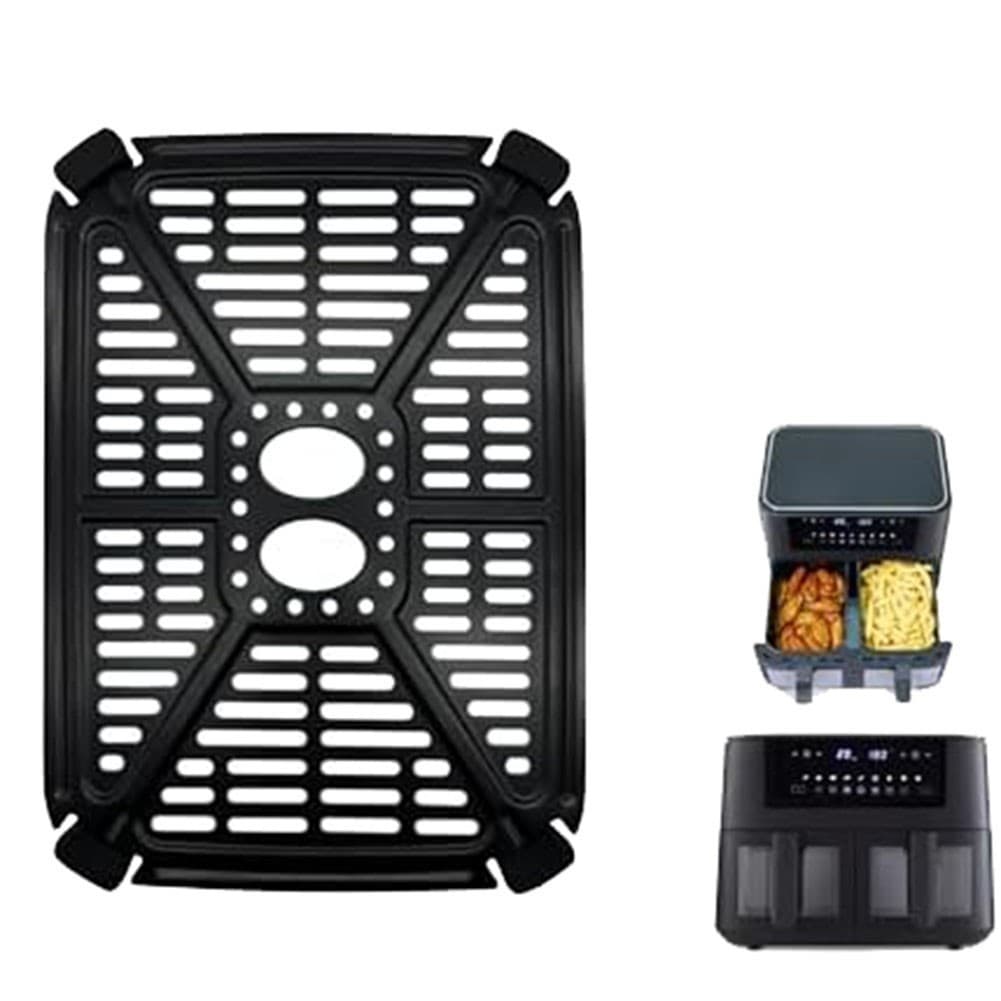 [WDFU] Grelha Para Fritadeira De Ar Utensílios Domésticos Holstein 8 . 4QT Dual Basket Digital