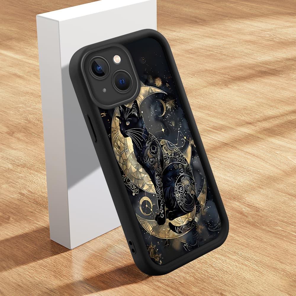 Capinha Macia Silicone Protetora Preta Case Para iPhone 14 Plus Capa De Celular BTY 7809