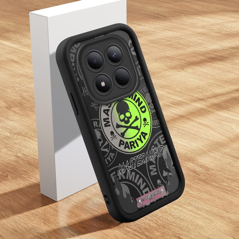 Capinha De Celular Silicone Macio Para Xiaomi Redmi Note 15 Pro 5G Capa Protetora Preto Case 7396 TYB