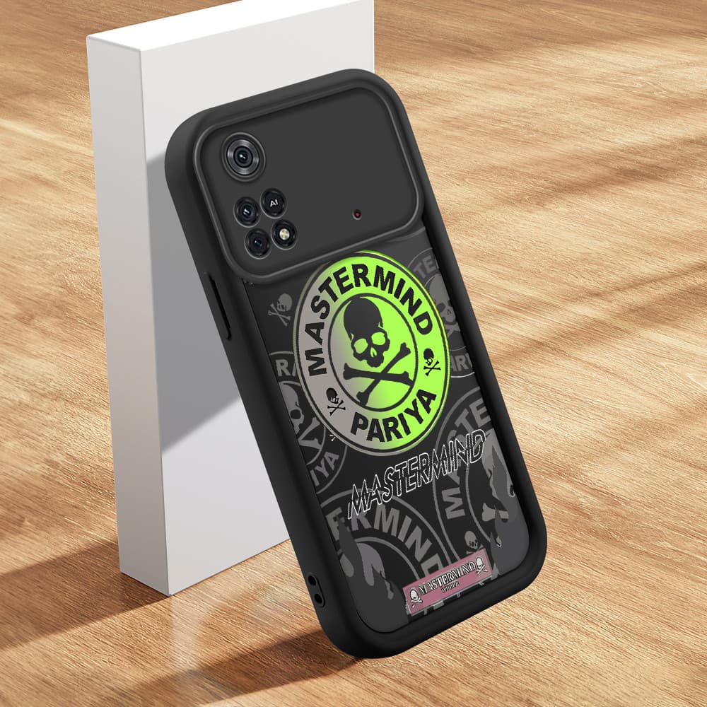 Capinha De Celular Silicone Macio Para Xiaomi Poco M4 Pro 4G Capa Protetora Preto Case 7396 TYB