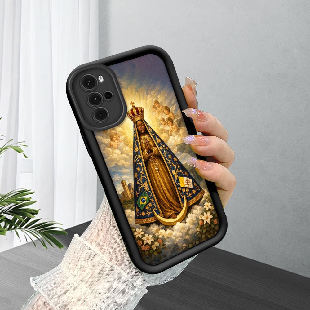 Capinha De Preto Sagrado Para Motorola Moto G22 Capa De Celular Silicone Macia Phone Case 7579 TYB