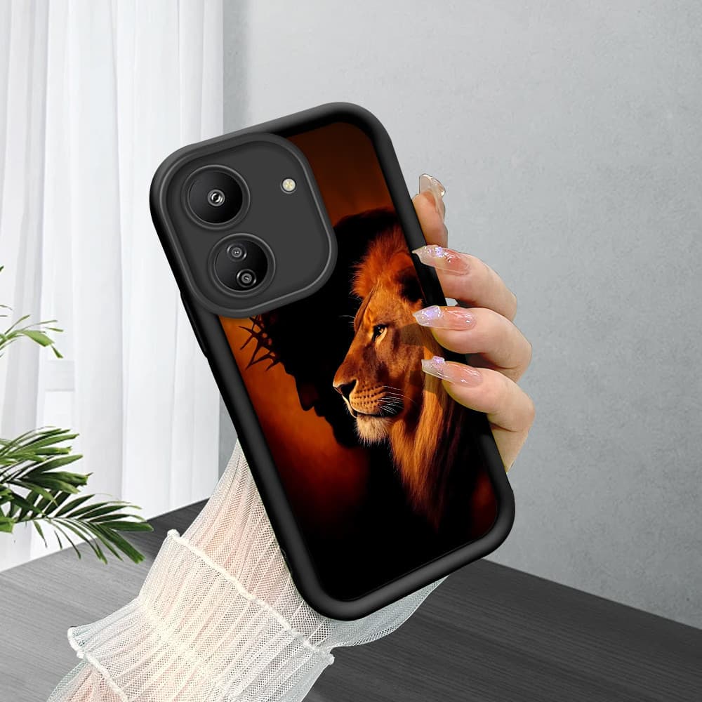 Capinha Para Xiaomi Redmi 13C Poco C65 Case Normal Capa De Celular Preto Macio Silicone 8094 TYB