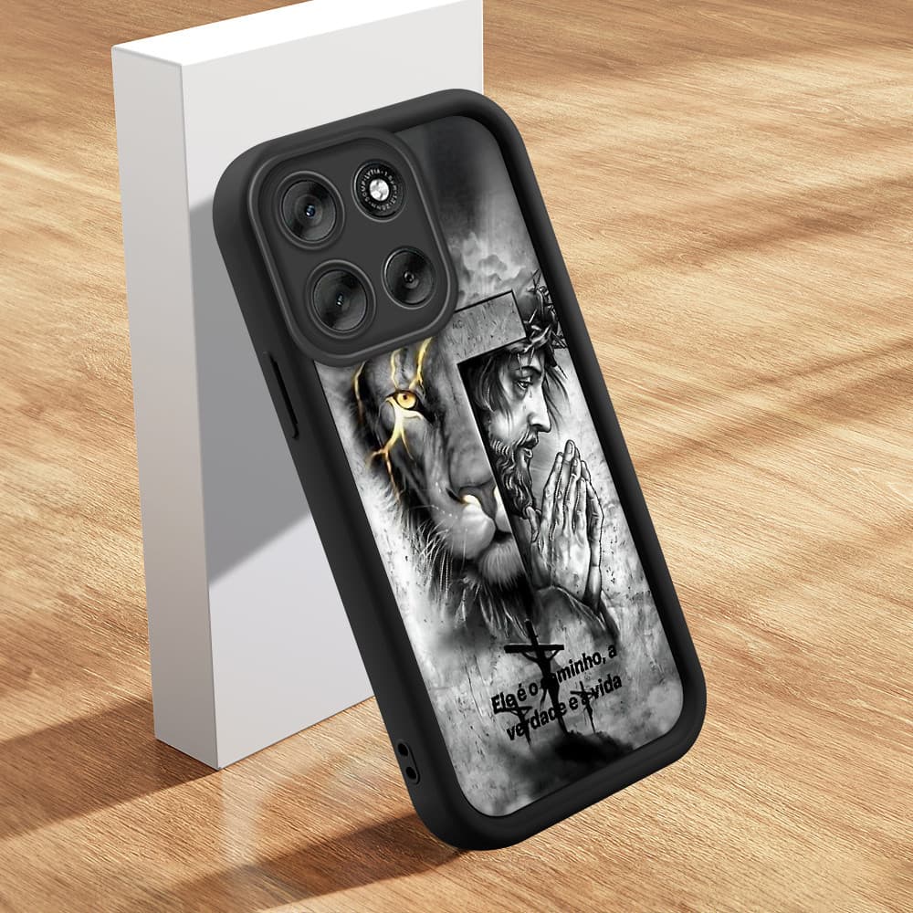 Capinha Macia Silicone Protetora Preta Case Para Motorola Moto G56 5G Capa De Celular BTY 7515