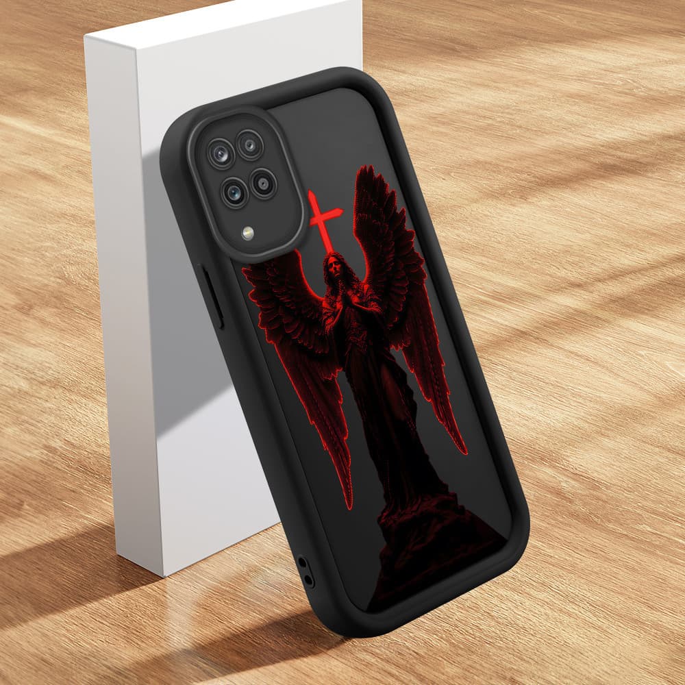 Capinha De Celular Silicone Macio Para Samsung Galaxy A12 M12 5G Capa Protetora Preto Case 7566 TYB