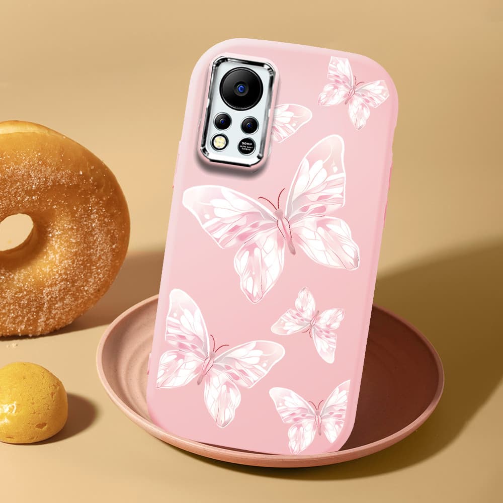 Capinha Para Infinix Hot 11S NFC Capa De Celular Open Lens Silicone Traseira Case 1644 PD