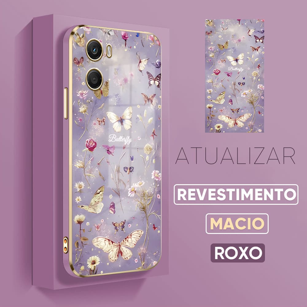 Capinha Para Motorola Moto G06 Capa Macia Celular De 1764 DD