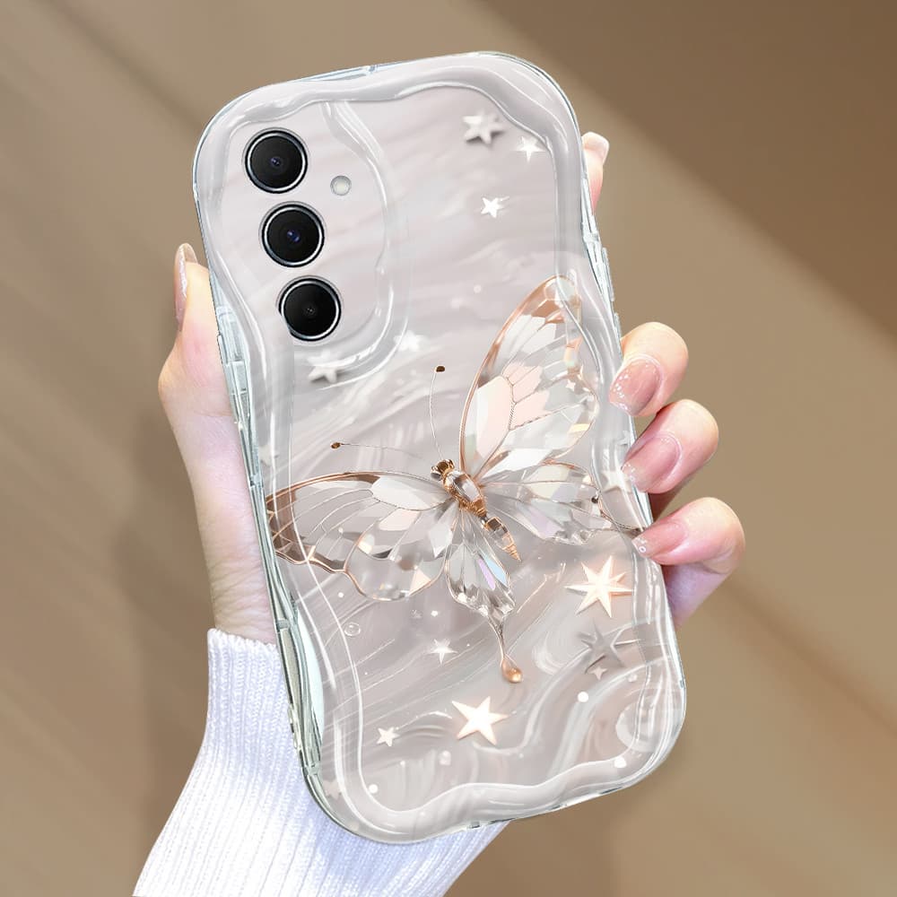 Capinha Para Samsung Galaxy A55 5G Case Kawaii Silicone De Celular NYW3393