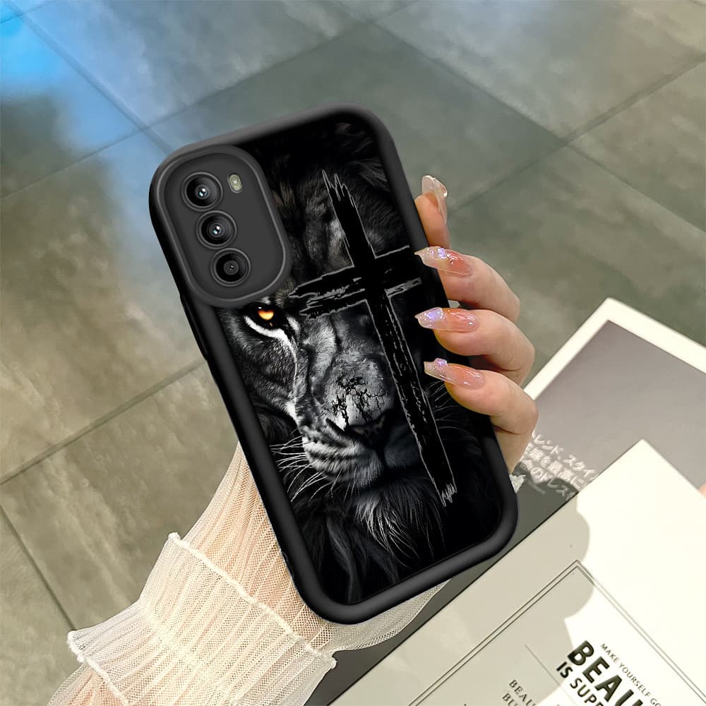 Capinha Para Motorola Moto G52 G82 5G Case Normal Capa De Celular Preto Macio Silicone 8092 TYB