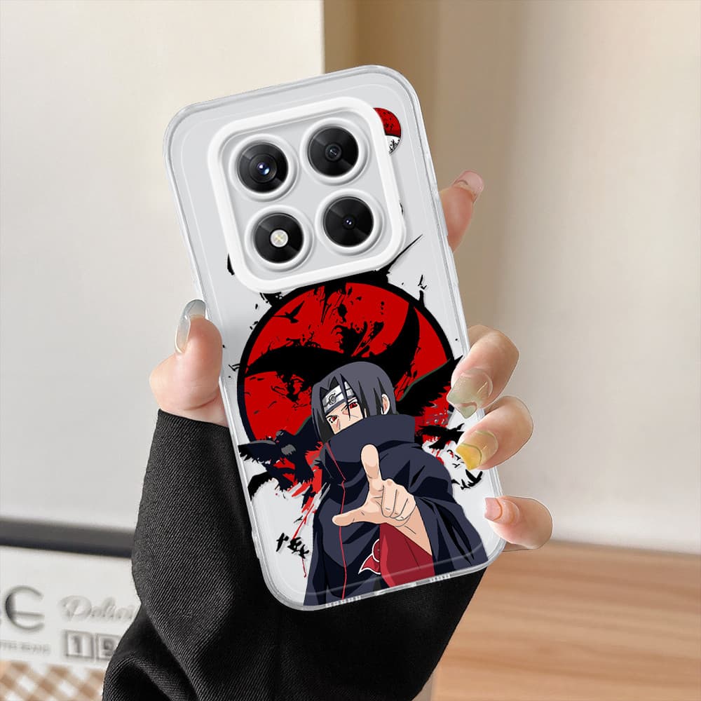 Capinha Naruto Para Xiaomi Poco X7 5G Capa De Celular Macio Simples Transparente Case 0218 TSY
