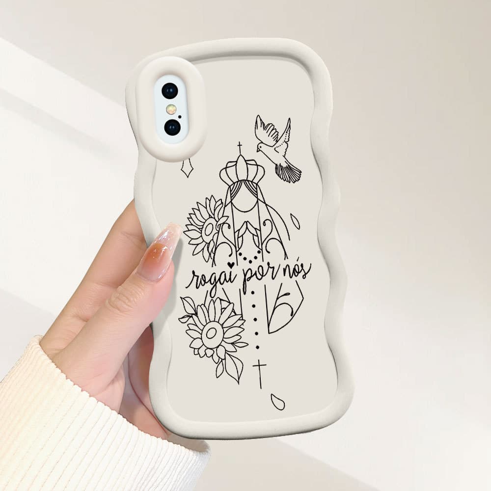 Capinha Para iPhone X XS Capa de Celular Macia MKL0332