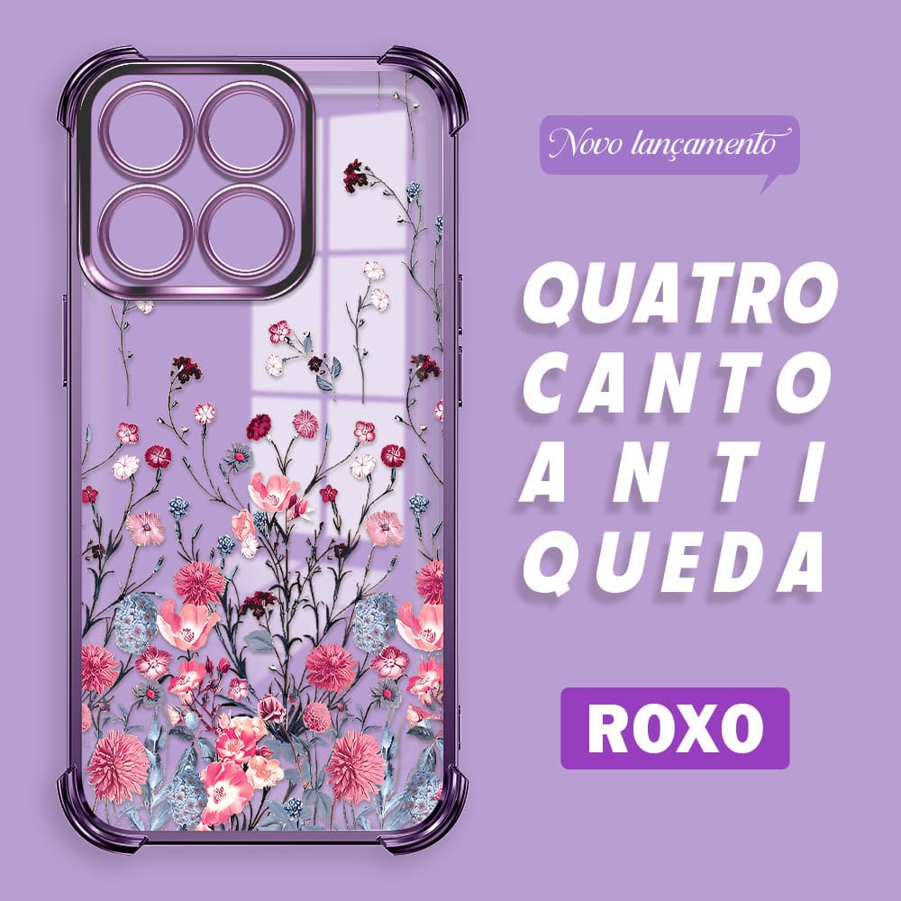 Capinha Capa Anti Impacto Transparente Luxo Para Motorola Moto Edge 70 Fusion Plus 5G Case De Celular SJ 0479