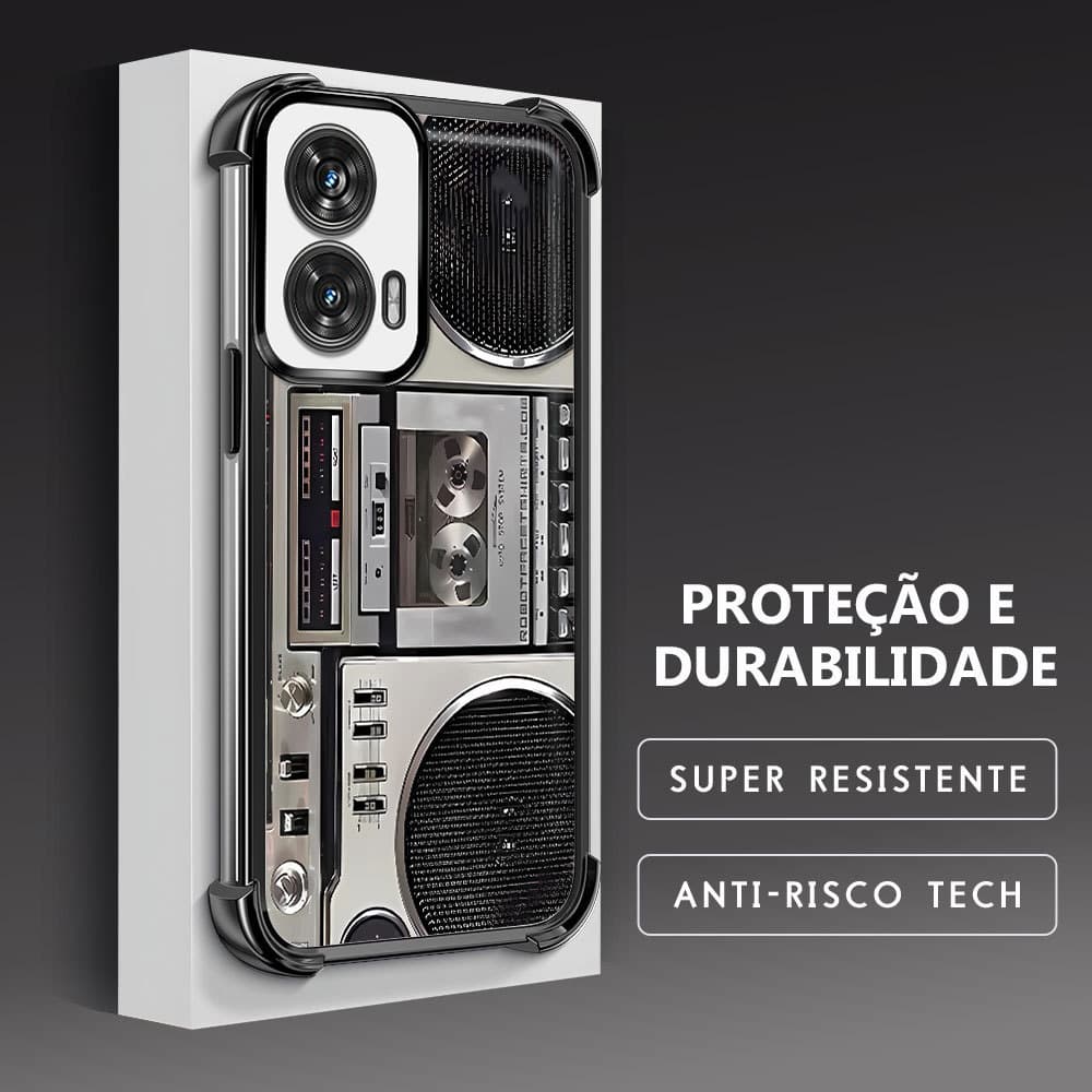Capinha Para Motorola Moto Edge 50 Fusion Capa De Celular Anti Impacto De Case FS0905