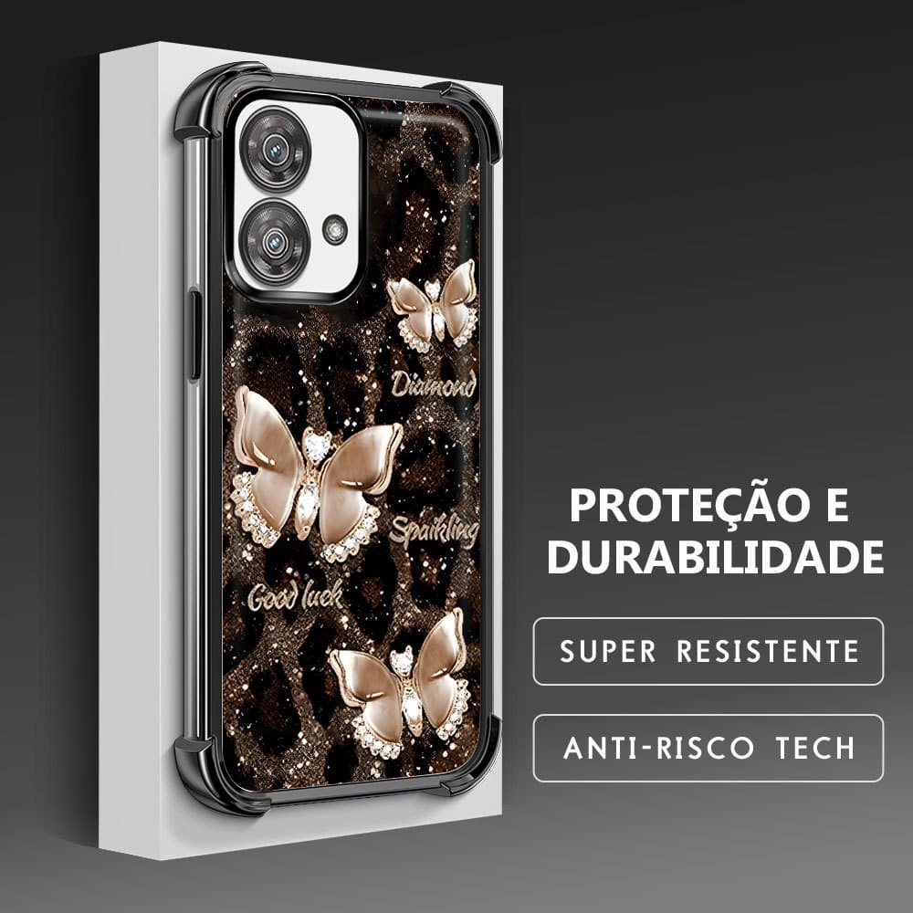 Capinha Para Motorola Moto Edge 40 Neo 5G Capa De Celular Anti Impacto De Case FS1476