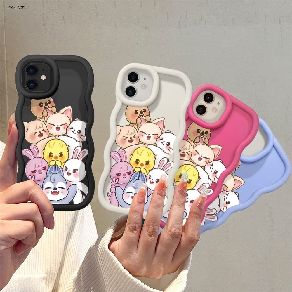 Capa de Celular Macia Samsung Galaxy A07 A06 A05S A05 4G Capinha De Silicone Case MKL0441