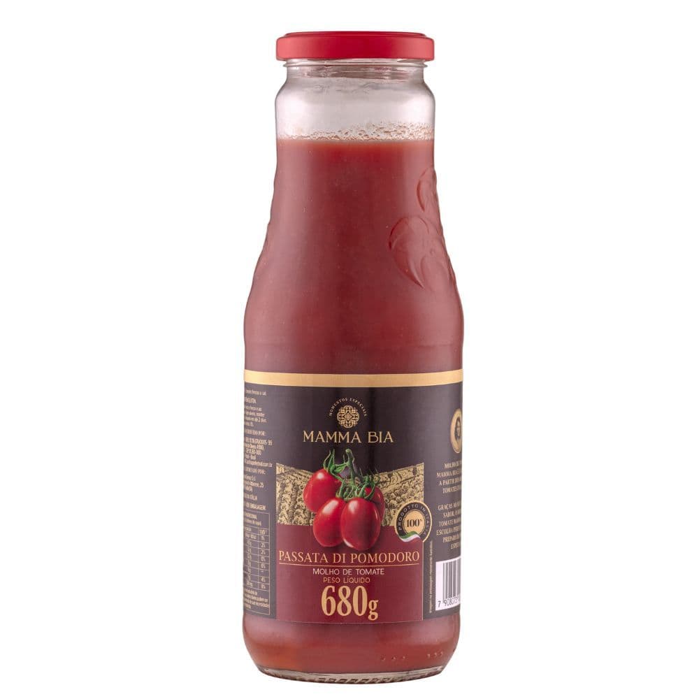Molho de Tomate Sabor Caseiro e Natural 680g
