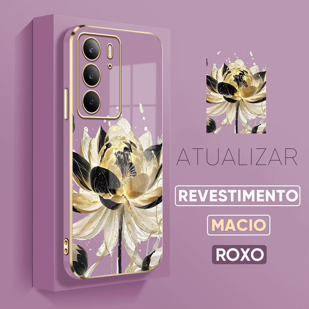Capa Para Realme C75 C75X 4G Capinha De Celular Silicone 1949 DD