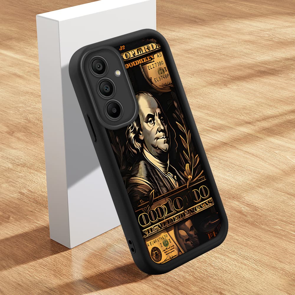 Capa De Celular Silicone Macio Preto Para Samsung Galaxy A15 4G 5G Capinha Normal Case 7397 TYB