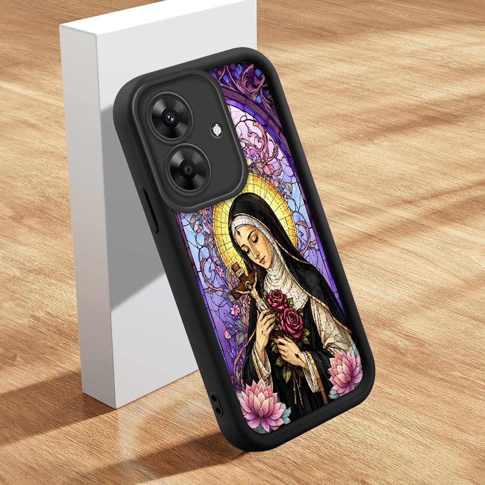 Capinha Macia Silicone Protetora Preta Case Para Realme Note 60 60X Narzo N61 Capa De Celular BTY 8184