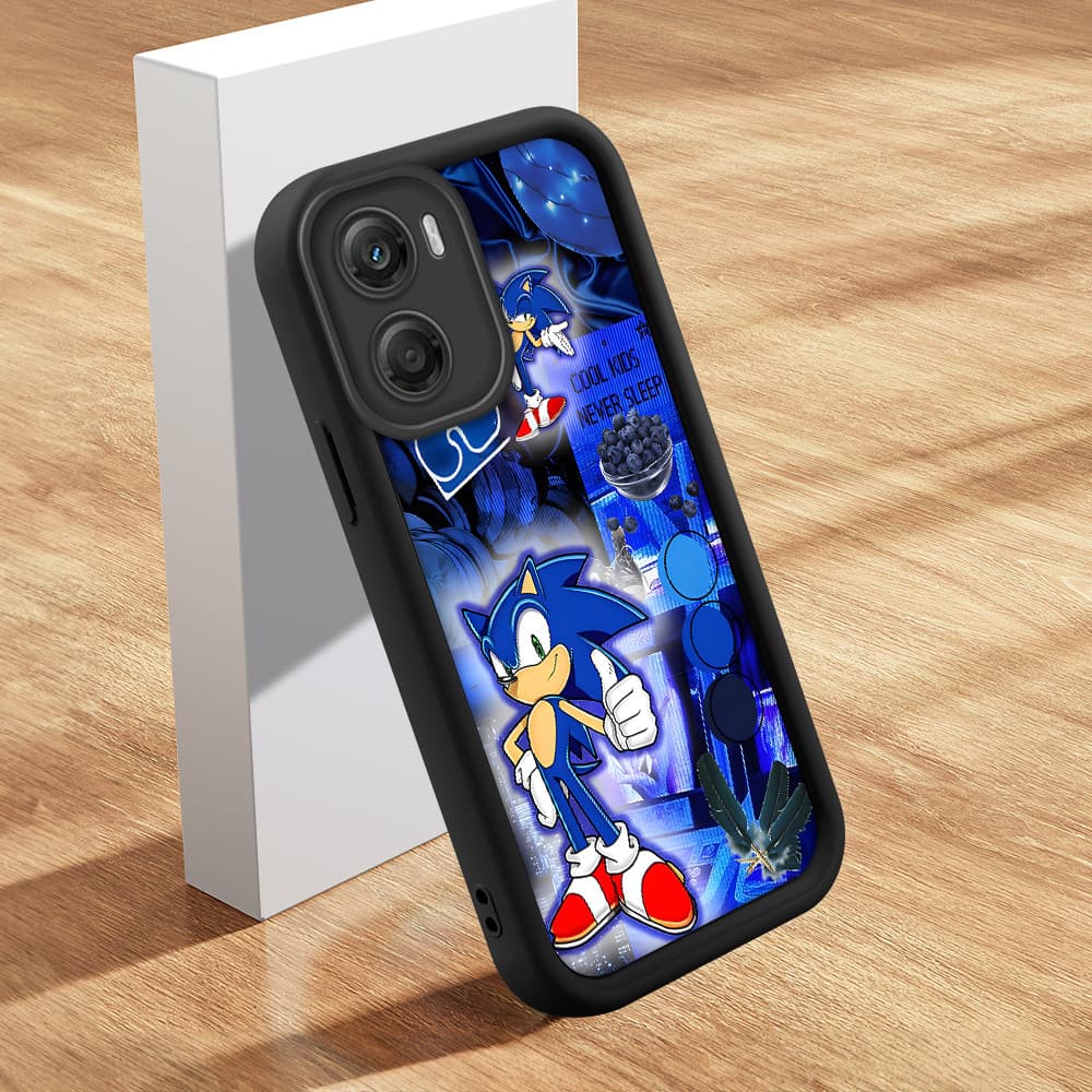 Capinha Para Motorola Moto G06 Capa De Celular Macia Silicone Protetora Preta Case BTY 6851
